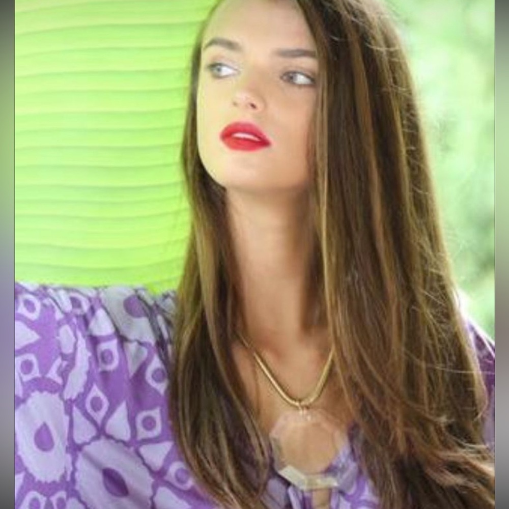 Jules Reid Lavender Owl Print Dress/Coverup